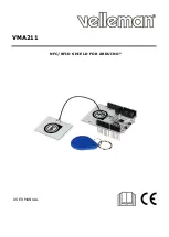 Предварительный просмотр 1 страницы Velleman VMA211 User Manual