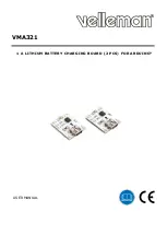 Velleman VMA321 User Manual preview