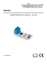 Предварительный просмотр 1 страницы Velleman VMA323 User Manual