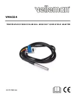 Velleman VMA324 User Manual preview