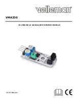 Velleman VMA330 User Manual предпросмотр