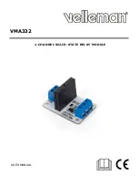 Предварительный просмотр 1 страницы Velleman VMA332 User Manual