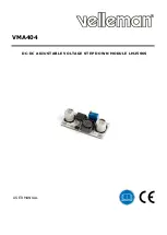 Velleman VMA404 User Manual предпросмотр