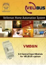 Velleman VMB6IN Manual preview