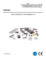 Velleman VMP502 User Manual предпросмотр