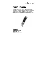 Предварительный просмотр 1 страницы Velleman VRC1601D User Manual