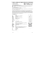 Предварительный просмотр 3 страницы Velleman VRC1601D User Manual