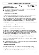 Velleman VRC801 Manual предпросмотр