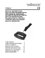 Velleman VTBAL13 User Manual preview