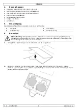 Preview for 8 page of Velleman VTBAL36 User Manual