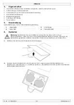 Preview for 20 page of Velleman VTBAL36 User Manual