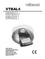 Предварительный просмотр 1 страницы Velleman VTBAL4 User Manual