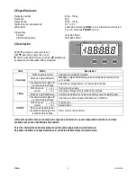 Preview for 8 page of Velleman VTBAL5 User Manual