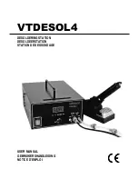 Velleman VTDESOL4 User Manual preview