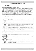 Предварительный просмотр 12 страницы Velleman VTLAMP2BN User Manual