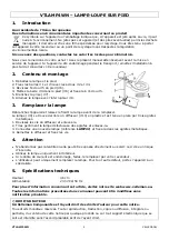 Предварительный просмотр 4 страницы Velleman VTLAMP4WN User Manual