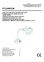 Preview for 1 page of Velleman VTLAMP5W User Manual