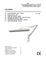 Velleman VTLAMP6 User Manual preview