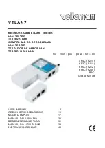Предварительный просмотр 1 страницы Velleman VTLAN 7 User Manual