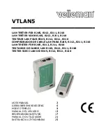 Velleman VTLAN5 User Manual предпросмотр