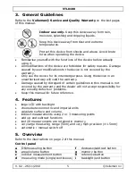 Preview for 5 page of Velleman VTLD100 User Manual