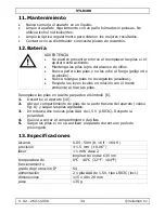 Preview for 34 page of Velleman VTLD100 User Manual