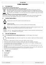 Предварительный просмотр 3 страницы Velleman VTLLAMP10N User Manual