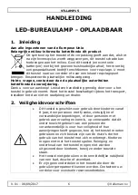 Preview for 6 page of Velleman VTLLAMP15 User Manual