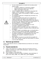 Preview for 13 page of Velleman VTLLAMP15 User Manual