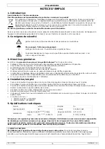 Preview for 4 page of Velleman VTLLAMP1WU User Manual