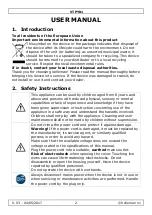 Preview for 2 page of Velleman VTPY01 User Manual