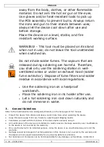 Предварительный просмотр 5 страницы Velleman VTSS220 User Manual