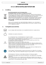 Preview for 8 page of Velleman VTSS230 User Manual