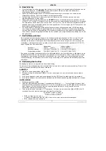 Preview for 9 page of Velleman VTSSC74 User Manual