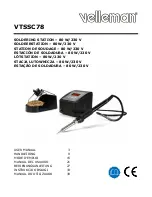 Velleman VTSSC78 User Manual preview