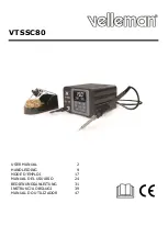 Velleman VTSSC80 User Manual preview