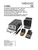 Velleman VTSSD3 User Manual preview