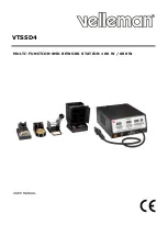 Velleman VTSSD4 User Manual preview