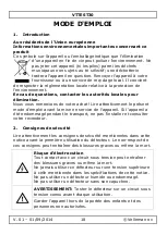 Preview for 18 page of Velleman VTTEST30 User Manual