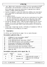 Preview for 20 page of Velleman VTTEST30 User Manual