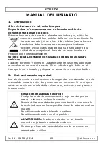 Предварительный просмотр 26 страницы Velleman VTTEST30 User Manual