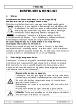 Предварительный просмотр 47 страницы Velleman VTTEST30 User Manual