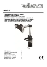 Velleman WB053 User Manual preview