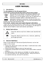 Preview for 3 page of Velleman WC30D2 User Manual