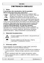 Preview for 28 page of Velleman WC30D2 User Manual