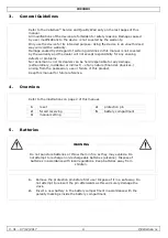 Preview for 4 page of Velleman WC30D3 User Manual