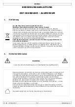 Предварительный просмотр 19 страницы Velleman WC30D4 User Manual