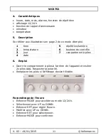 Preview for 11 page of Velleman WC8752 User Manual