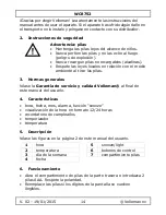 Preview for 14 page of Velleman WC8752 User Manual