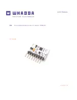 Velleman WHADDA MMA8452 User Manual предпросмотр